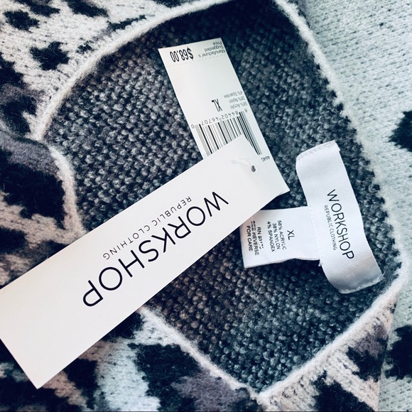 Workshop Republic Snow Leopard Faux fur print - Picture 6 of 6